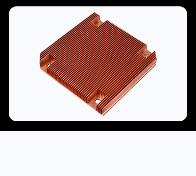 Air cooling skived heat sink